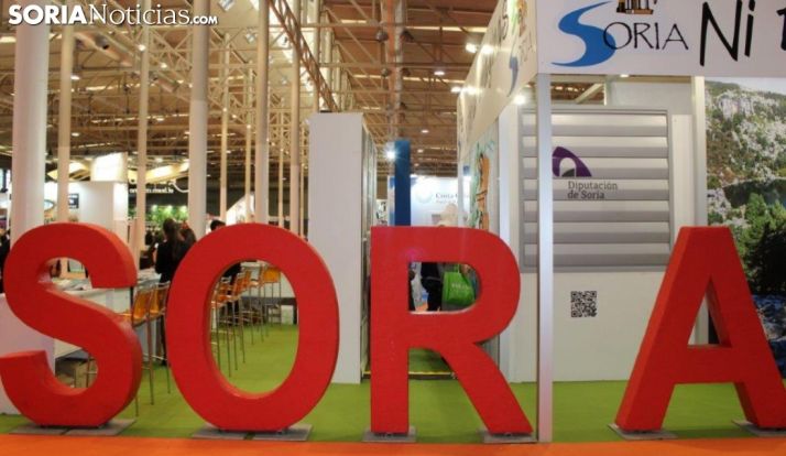 Imagen del stand de Soria en Intur. /SN