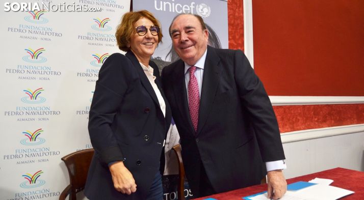 Montaña Benavides y Pedro Navalpotro este lunes. /SN