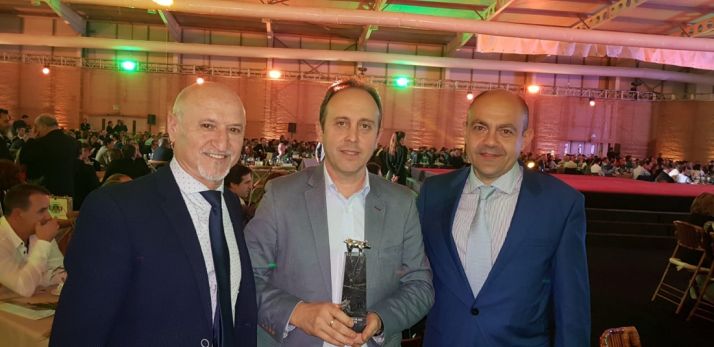 Andrés García, Miguel Ángel Ortiz y Julián Redondo.