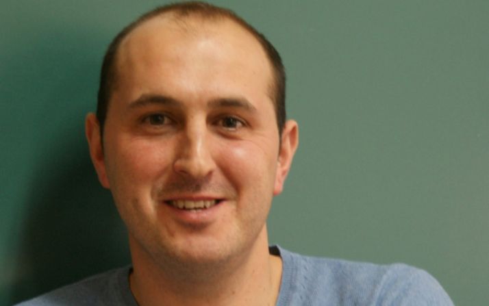 Raúl Muñoz, el docente e investigador adnamanitno premiado. /UVa 