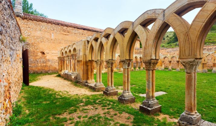 Los arcos de San Juan de Duero, uno de los emblemas del románico soriano. /SN
