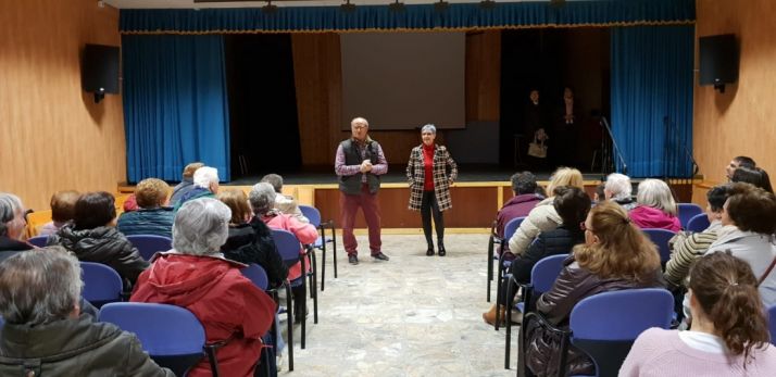 Encuentro intergeracional en Langa de Duero. Diputación 
