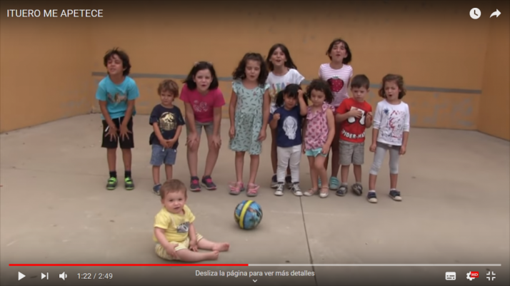 Una imágen de uno de los vídeos