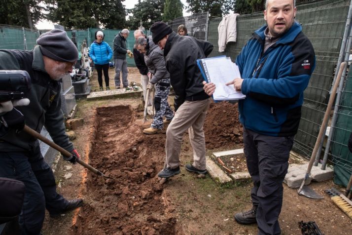 La búsqueda de los restos de Los ilustres, infructuosa