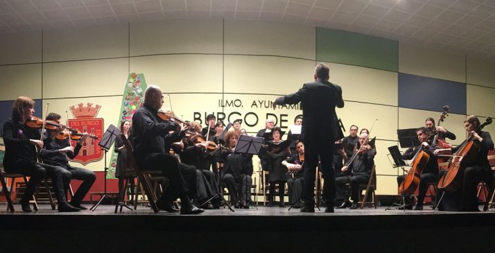 Una imagen del concierto. /ABO