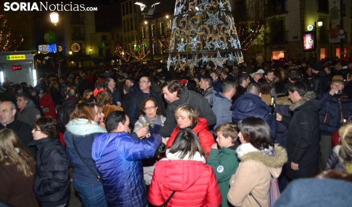 El centro de la capital se llena para despedir el año