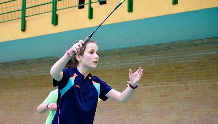 La joven jugadora soriana Ana Peñaranda. /CBS-CS24