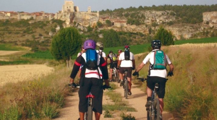 Ruta BTT en Soria. Foto: www.arueda.com