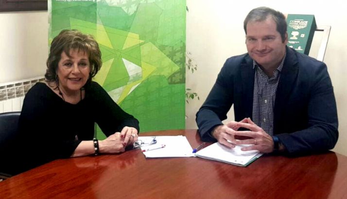 María Belén Bernal y Carlos Treceño. 