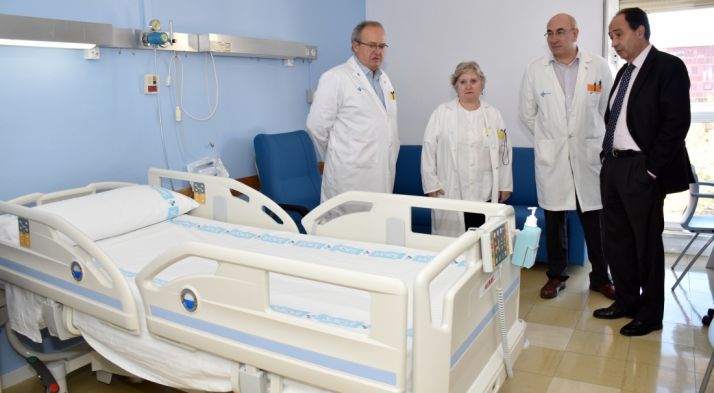 Una habitación de la Unidad de Paliativos en el Santa Bárbara. 