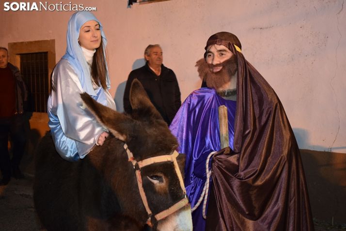 Belén viviiente de San Andrés de Soria. /SN