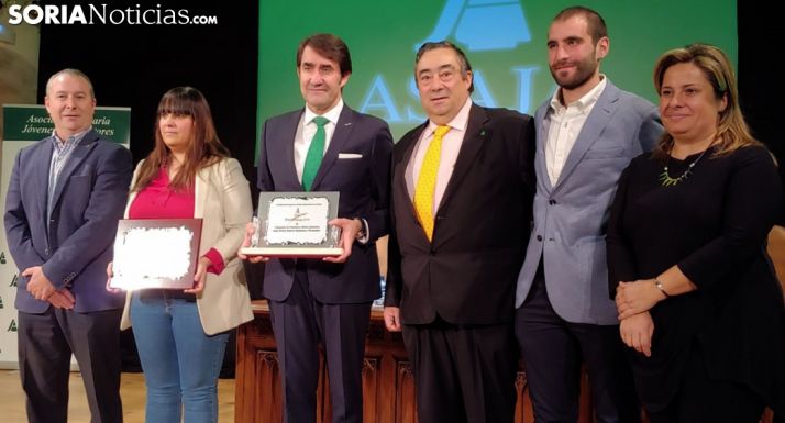 Una imagen de la entrega de los galardones. /M-Audiovisuales