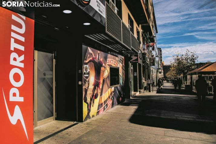 Salón de apuestas en la capital de Soria. Carmen de Vicente 