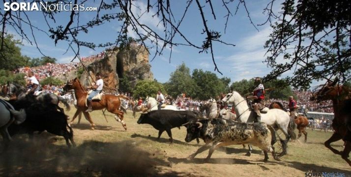 Una imagen de La Saca, en Valonsadero. /SN