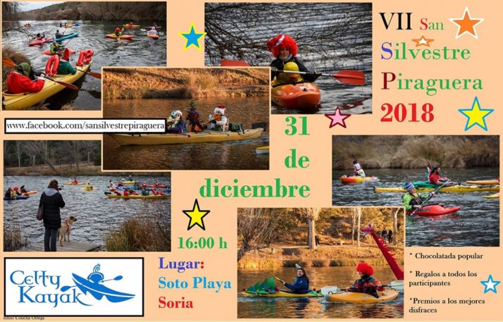 Esta tarde, la Sansilvestre piragüera