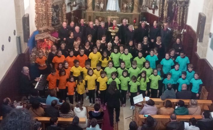 Imágenes del recital.