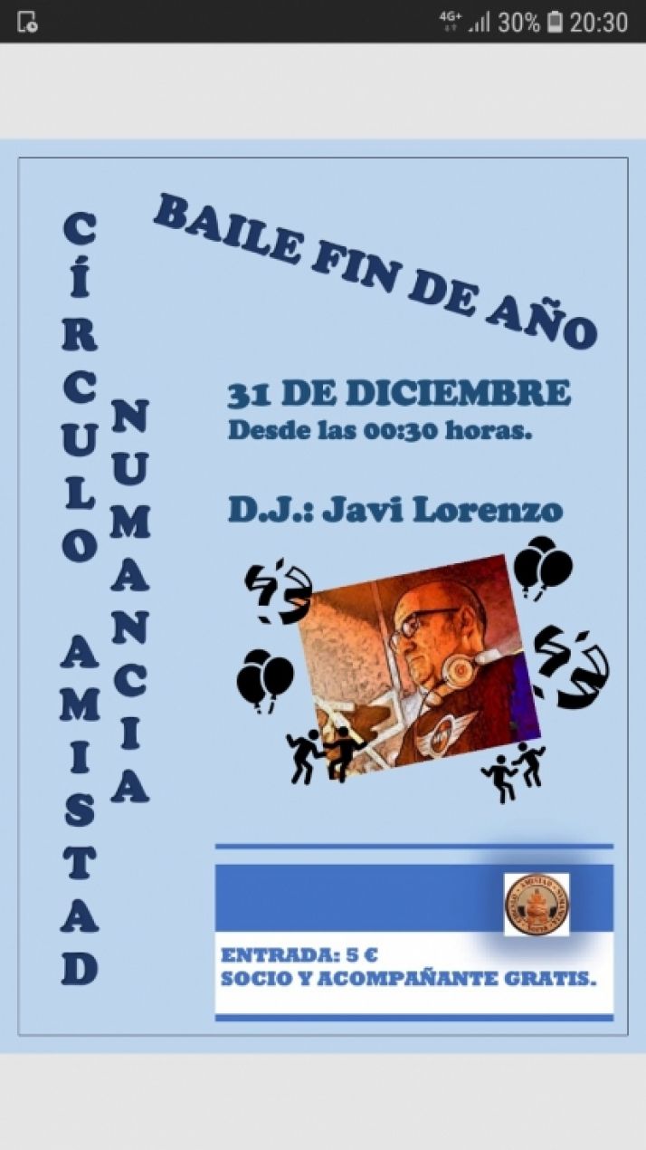 El Casino celebra el baile más veterano de la Nochevieja soriana