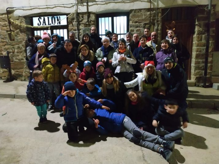 Nochevieja adelantada en Ventosa de San Pedro. Cedida 