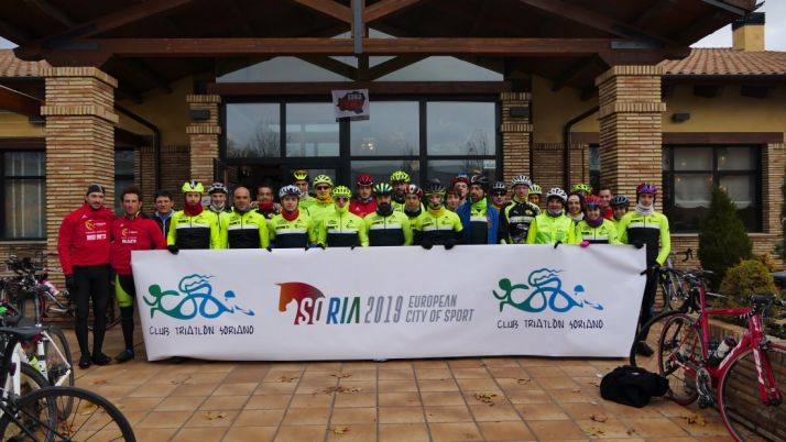 El Club Triatlón Soriano corta la cinta de la temporada 2019