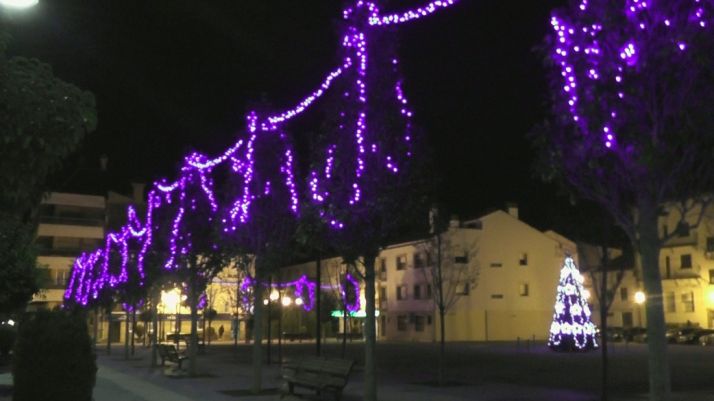 Ólvega estrena iluminación esta Navidad