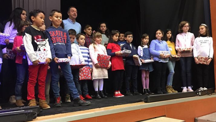 Una imagen del festival infantil. 