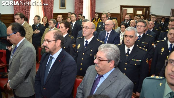 Una imagen del acto de este viernes en la sede de la Subdelegación del Gobierno. /SN