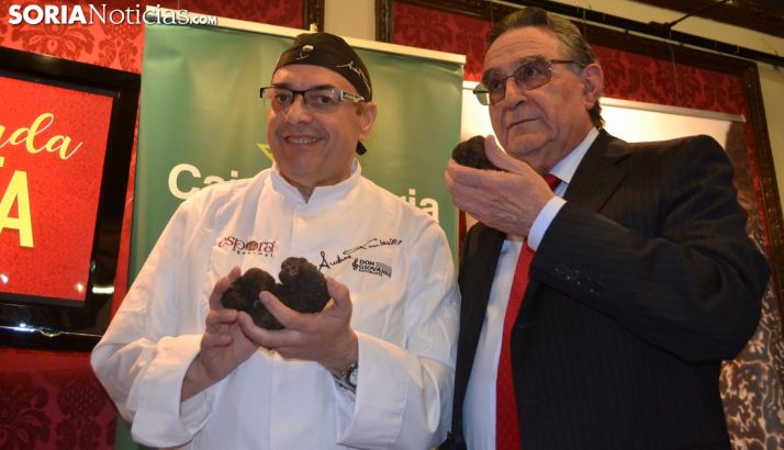 Andrea Tumbarello (izda.) con Anselmo García. /SN