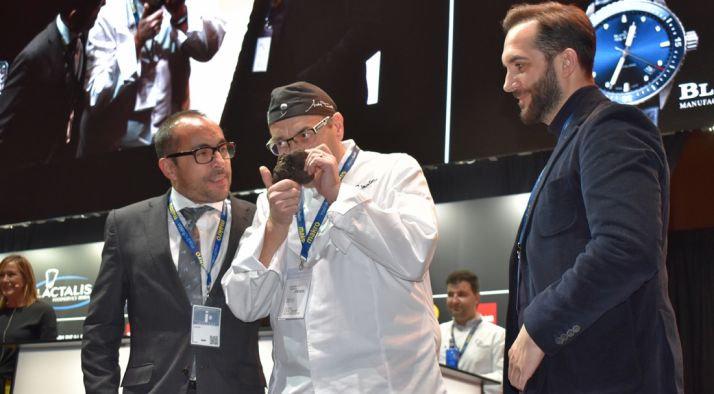 Rey (izda.), Tumbarello y Sandoval. /Dip