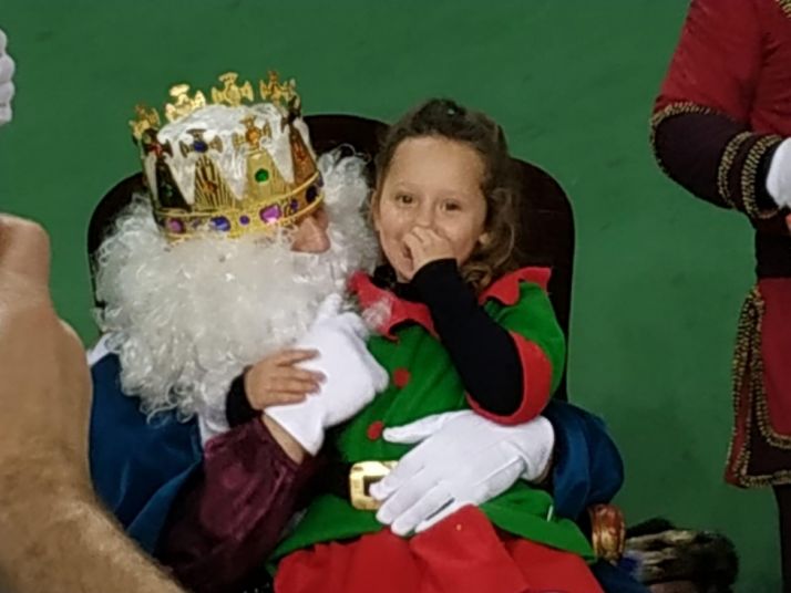 Cabalgata de Reyes en Ólvega.