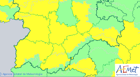 Aviso amarillo por bajas temperaturas en Soria