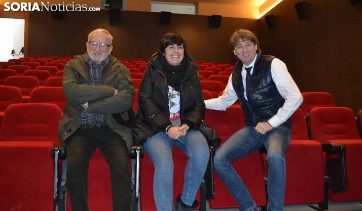 Jesús Bárez (izda.), Ana Alegre y Carlos Martínez. /SN