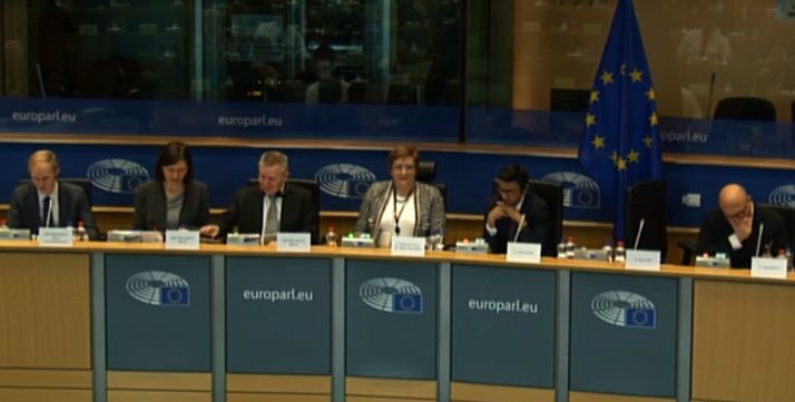 Una imagen de la Comisión de Desarrollo Regional de la UE este martes. 