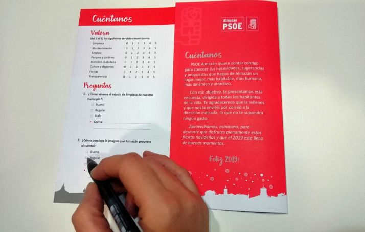 Una imagen del cuestionario. 