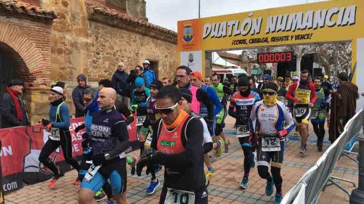 La tradición e historia de Numancia, presentes en el Campeonato de España de Duatlón MD 
