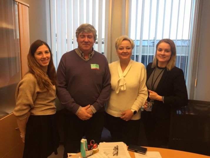 Paulino Herrero en Bruselas