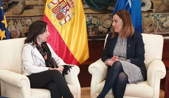 Barcones agradece a la ministra de Defensa la cesión de Santa Clara al Ayuntamiento de Soria