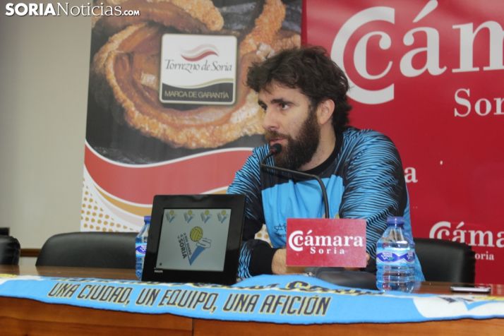 Manolo Sevillano, en rueda de prensa. SN