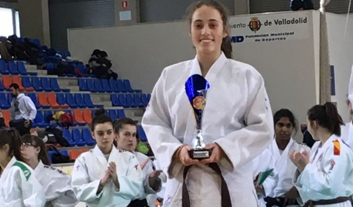 Mirian Martínez, subcampeona en Valladolid. 
