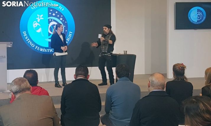 Muriel Viejo también ha tenido su protagonismo este miércoles en Fitur./SN