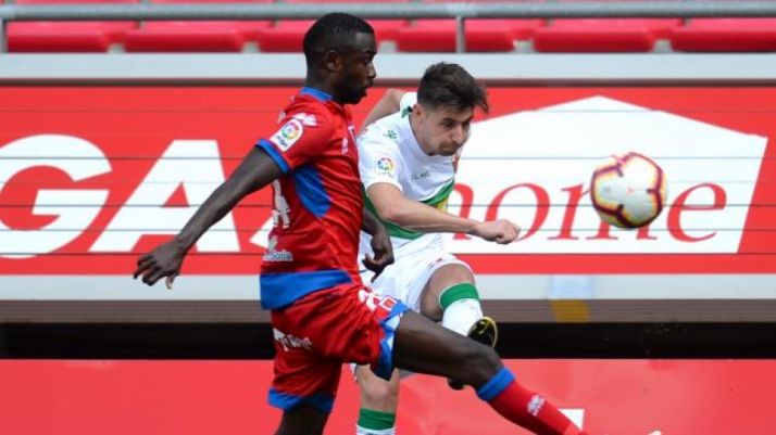 Numancia-Elche, en Soria. LaLiga