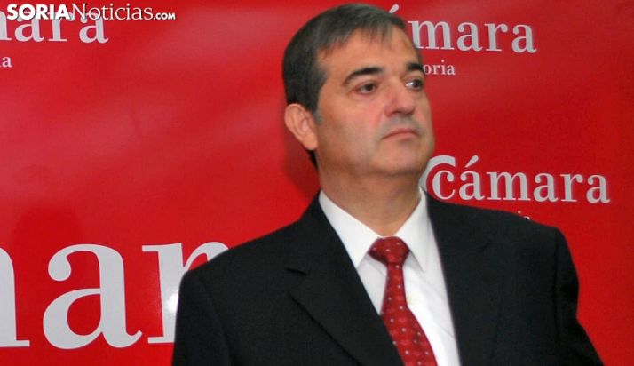 Alberto Santamaría, presidente de la Cámara de Soria. /SN