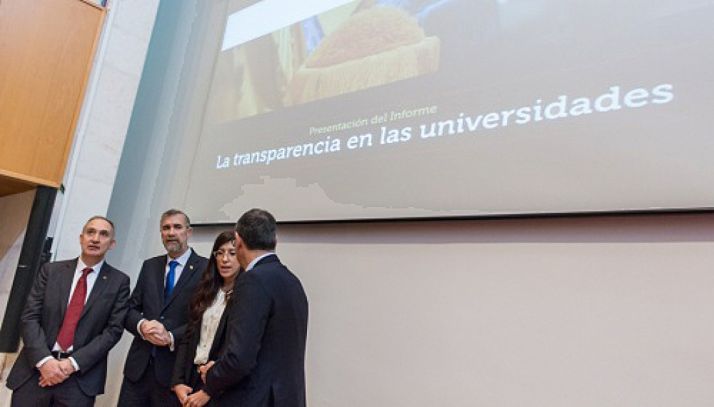 Una imagen de la presentación del informe. /UVa