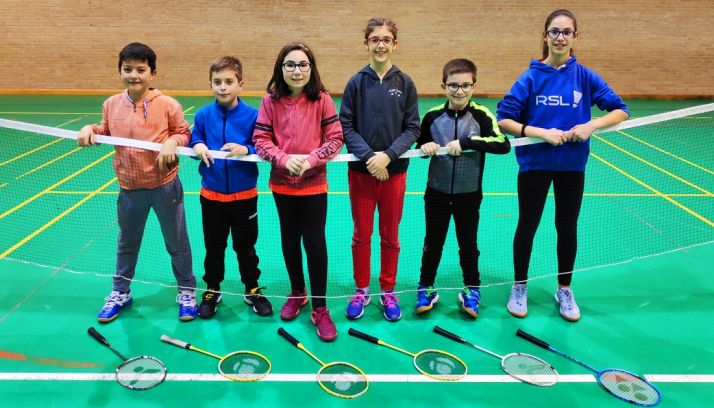 Ian Antón (izda.), Miguel Pérez, Diana García, Irene Gárate, Hugo Sanz y Carmen Carro. /CBV