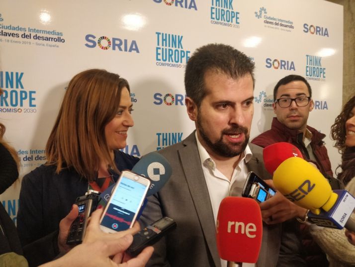 Tudanca considera que el Gobierno de Pedro Sánchez ha hecho de la despoblación una prioridad