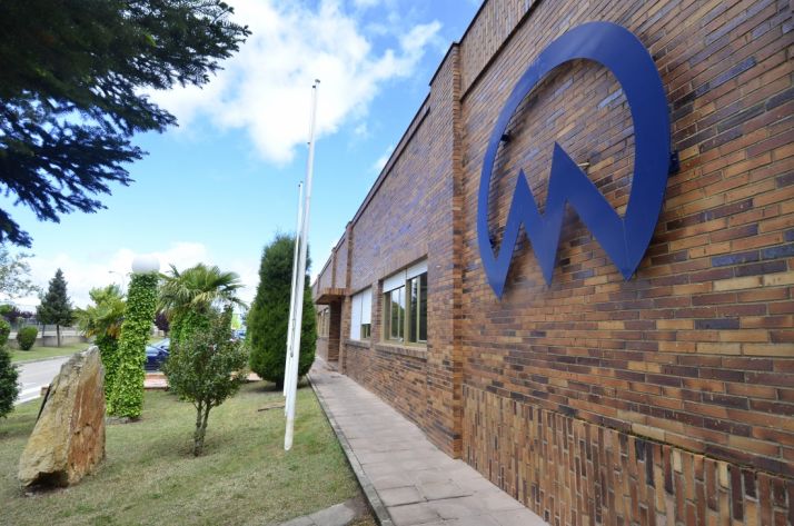 Fachada de la planta de Fico en Soria. FM