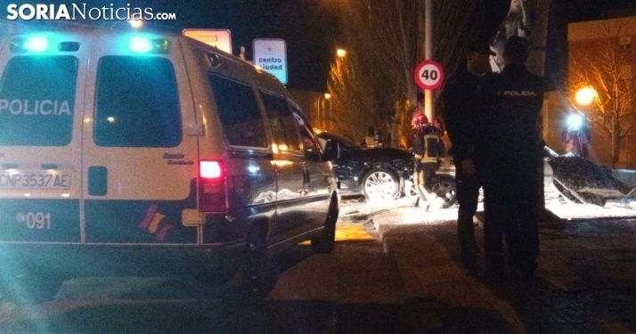 Una imagen el lugarel siniestro pocos instantes de haberse producido. /SN