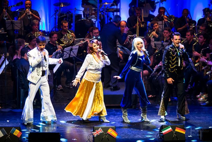 La Banda de Música se acompaña de 4 voces de altura para recordar lo mejor de Eurovisión