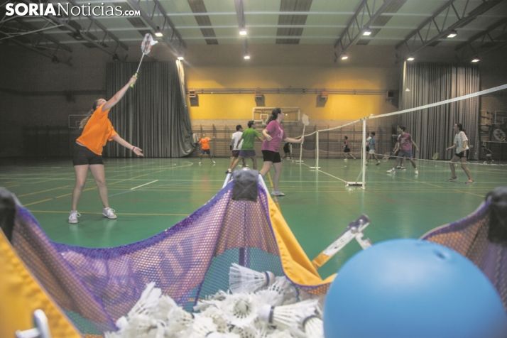 Bádminton en Soria. SN