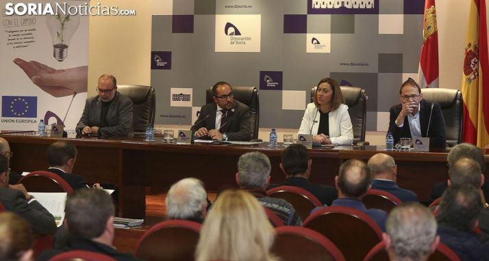 Miguel Latorre, Pedro Casas, Virginia Barcones y Joan Herrera. 