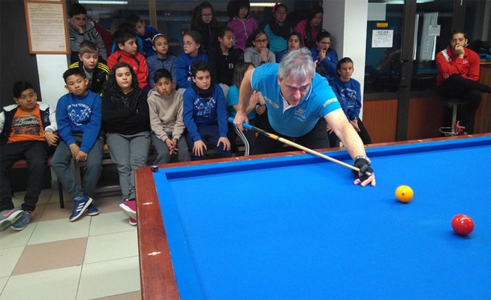 Una de las sesiones didácticas en el Casino. 